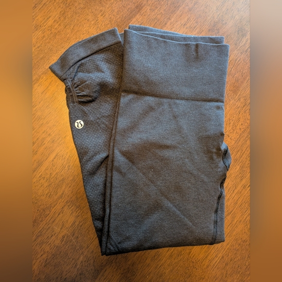 Lululemon Seamless Leggings Capris - Picture 1 of 3